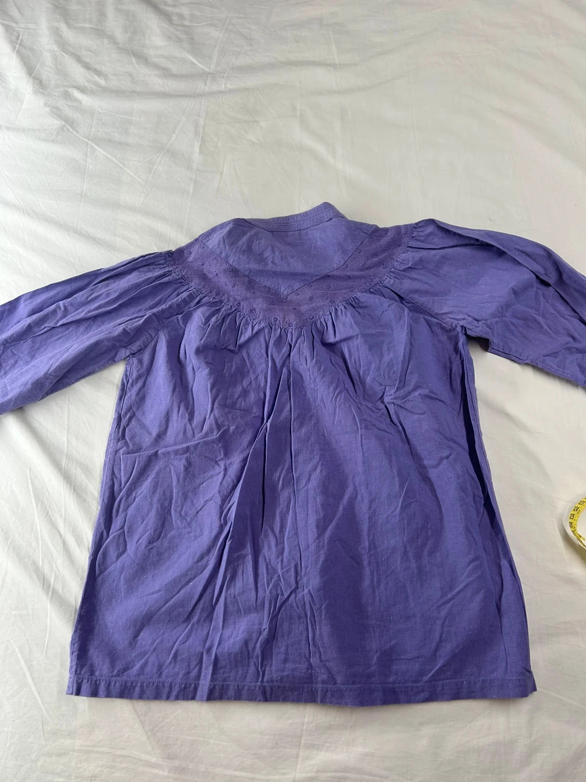Paarse vintage blouse Lila – photo 11